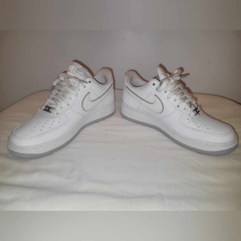 Nike Air Force 1 Low White/Wolf Grey - Picture 5 of 7